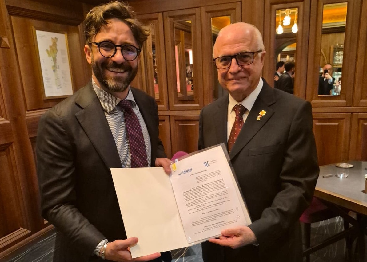 Parceria com instituição italiana amplia horizontes acadêmicos da ENAJUM