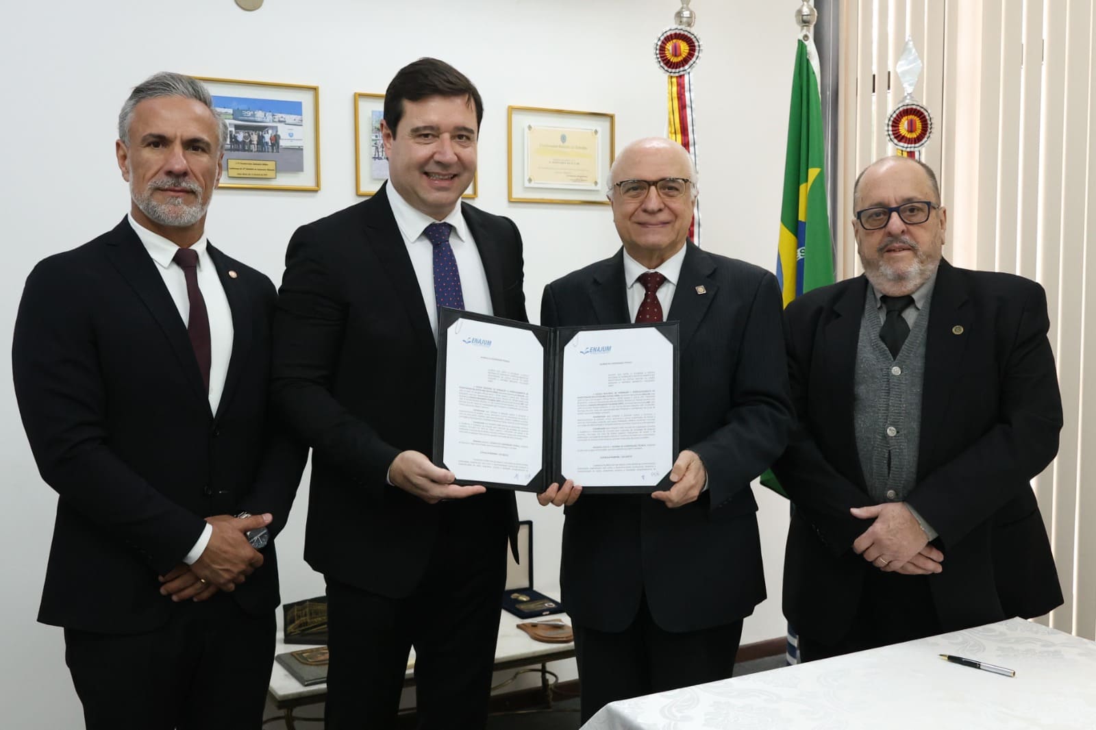 ENAJUM assina Acordo de Cooperação com Faculdade Antonio Meneghetti