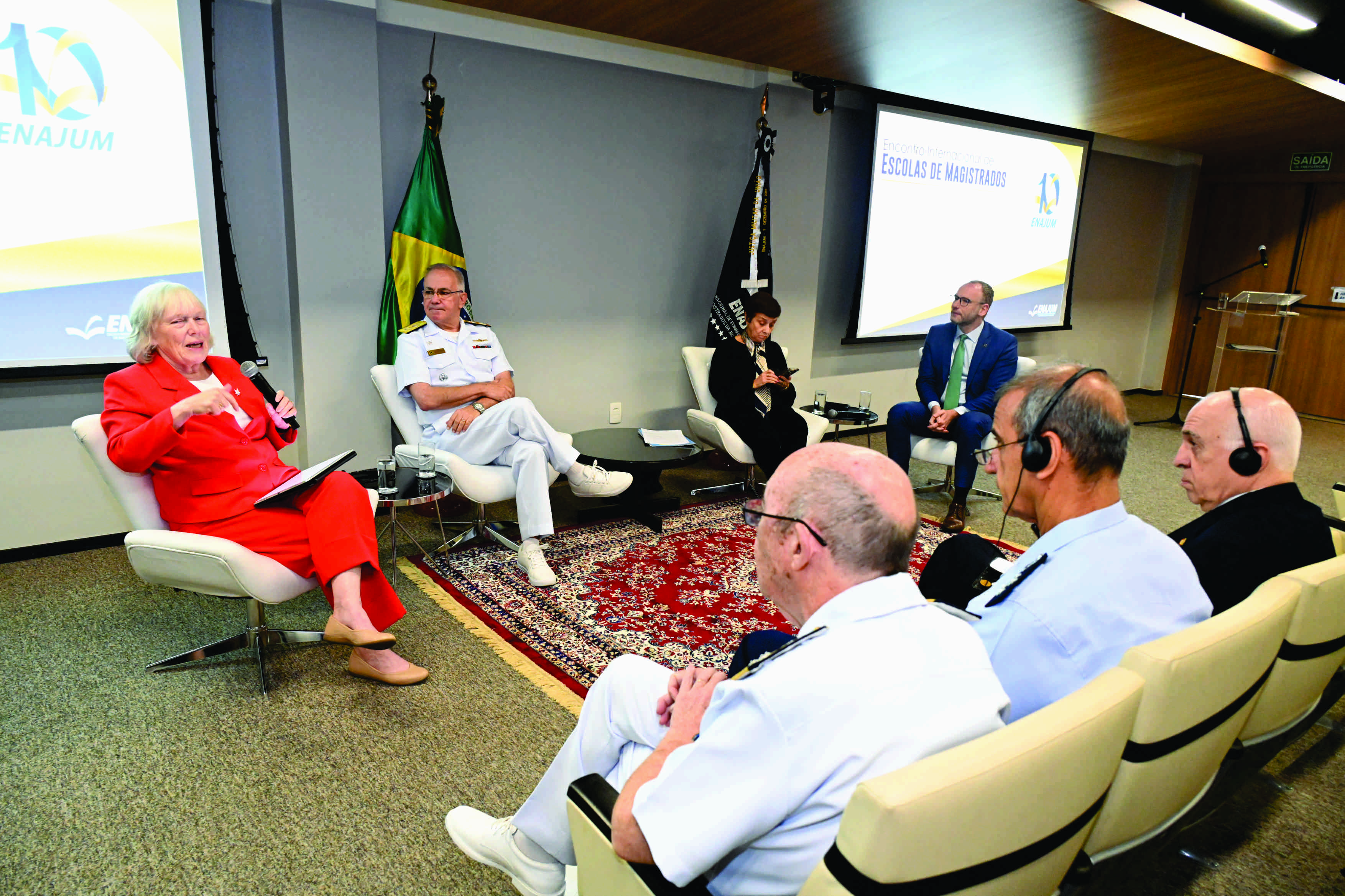 Encontro Internacional de Escolas de Magistrados marca comemoração dos 10 anos da ENAJUM